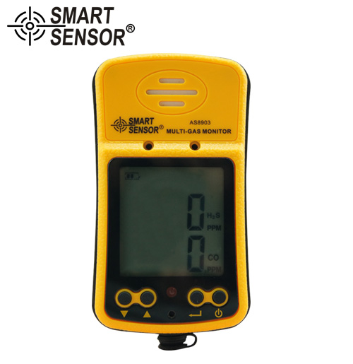 ?，?SMART AS8903 氣體檢測儀二合一（一氧化碳和硫化氫）AS8903